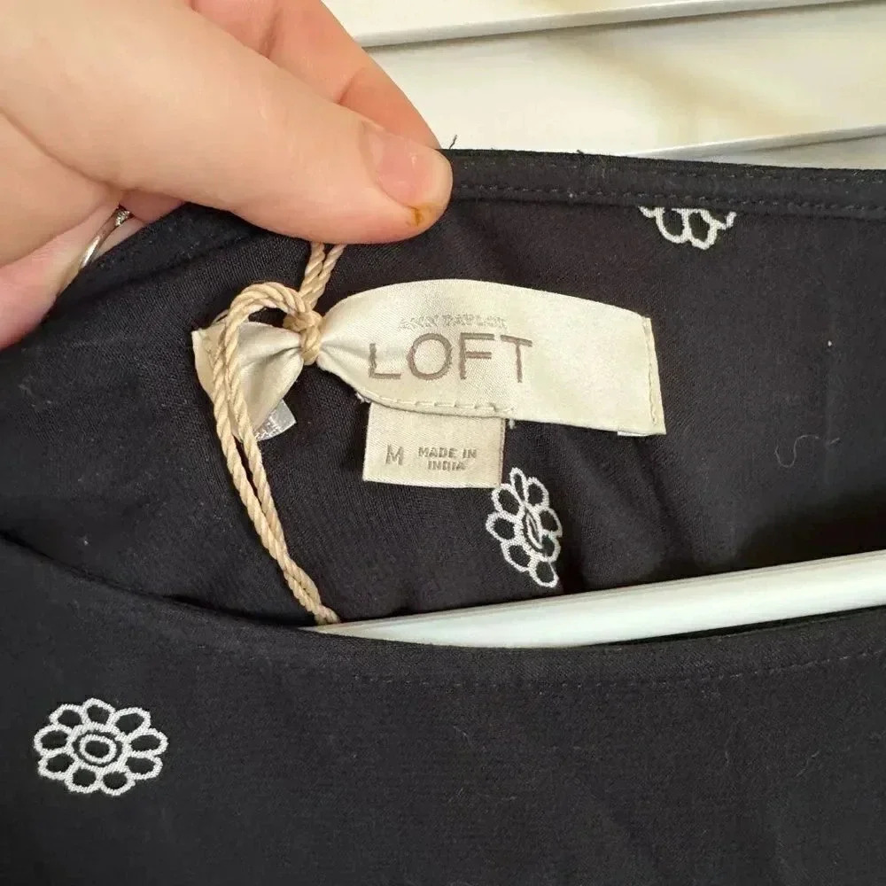 *Final Price* Ann Taylor LOFT Medium Bohemian Dress EUC Viscose - Picture 4 of 6